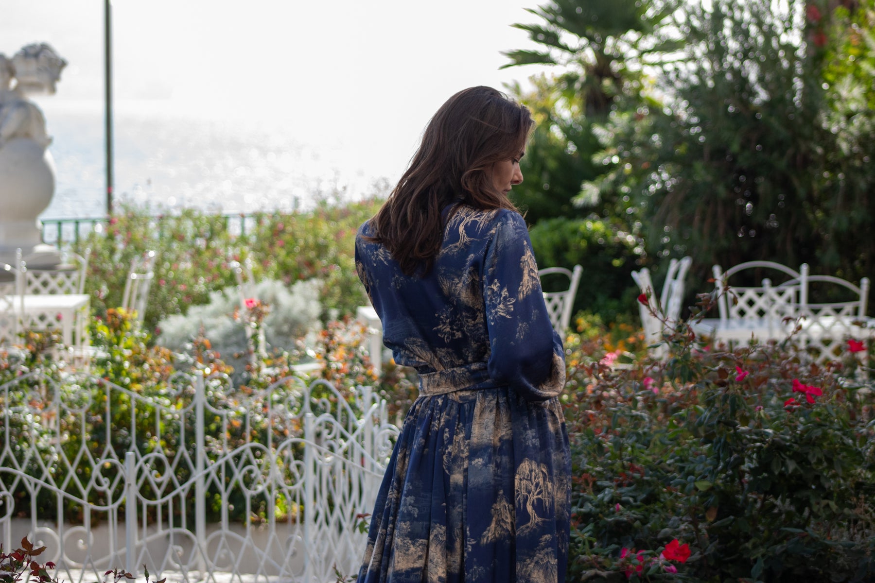 Abito Sofia Blu Oriente