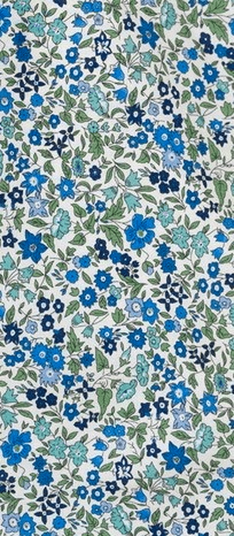 Giacca José in lino con riporti interni in cotone Liberty | Floralia